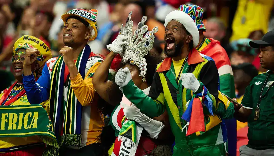 African football fans