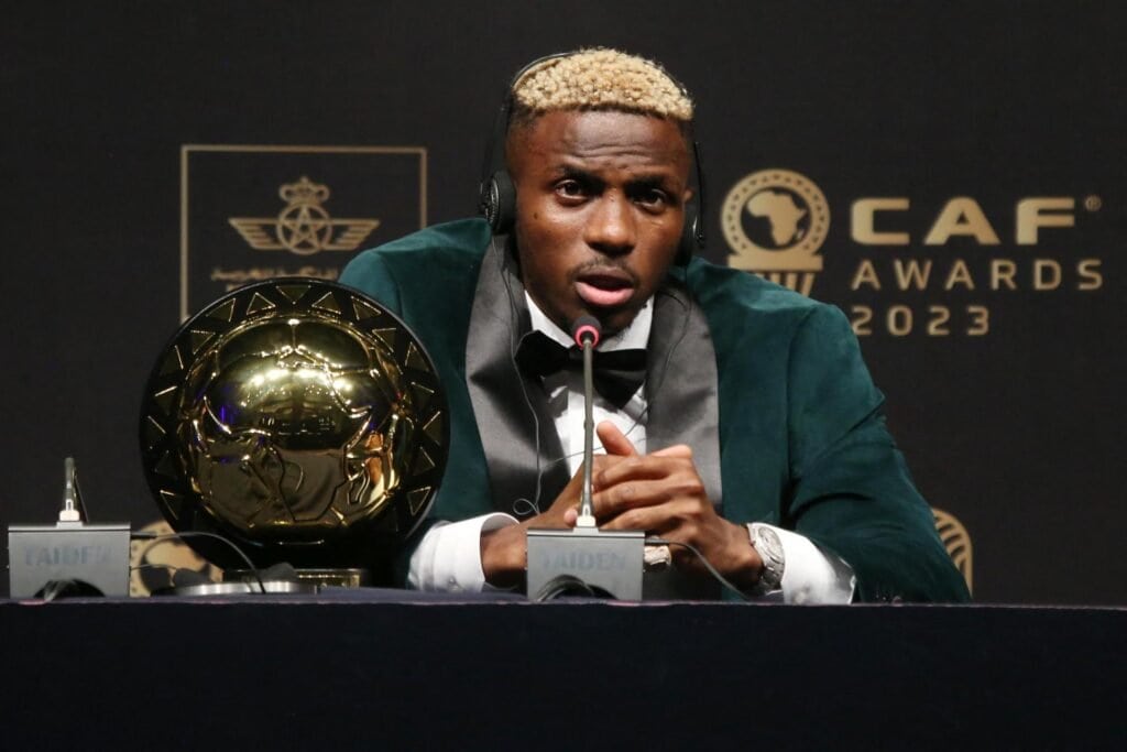 Victor Osimhen wins 2023 CAF Award