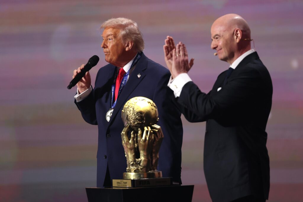 President Trump and Infantino at the 2026 World Cup 