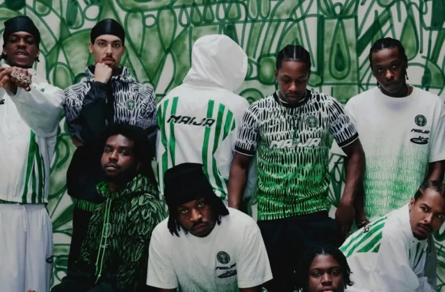 Nigeria’s Nike and Olaolu Slawn African football inspired jersey