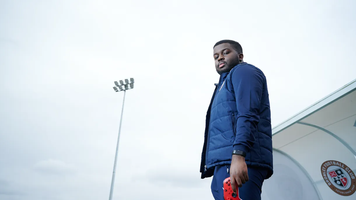 Nathan Owolabi helped a fifth-tier English club