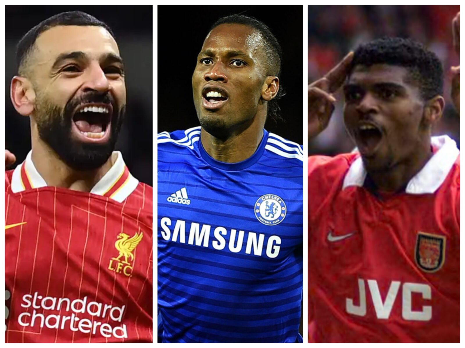 African strikers in Premier League