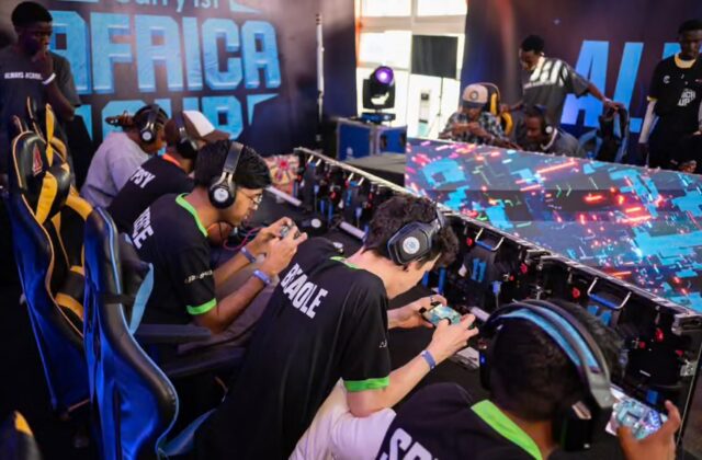 Members of South Africa's Noxious Gaming (NG) team