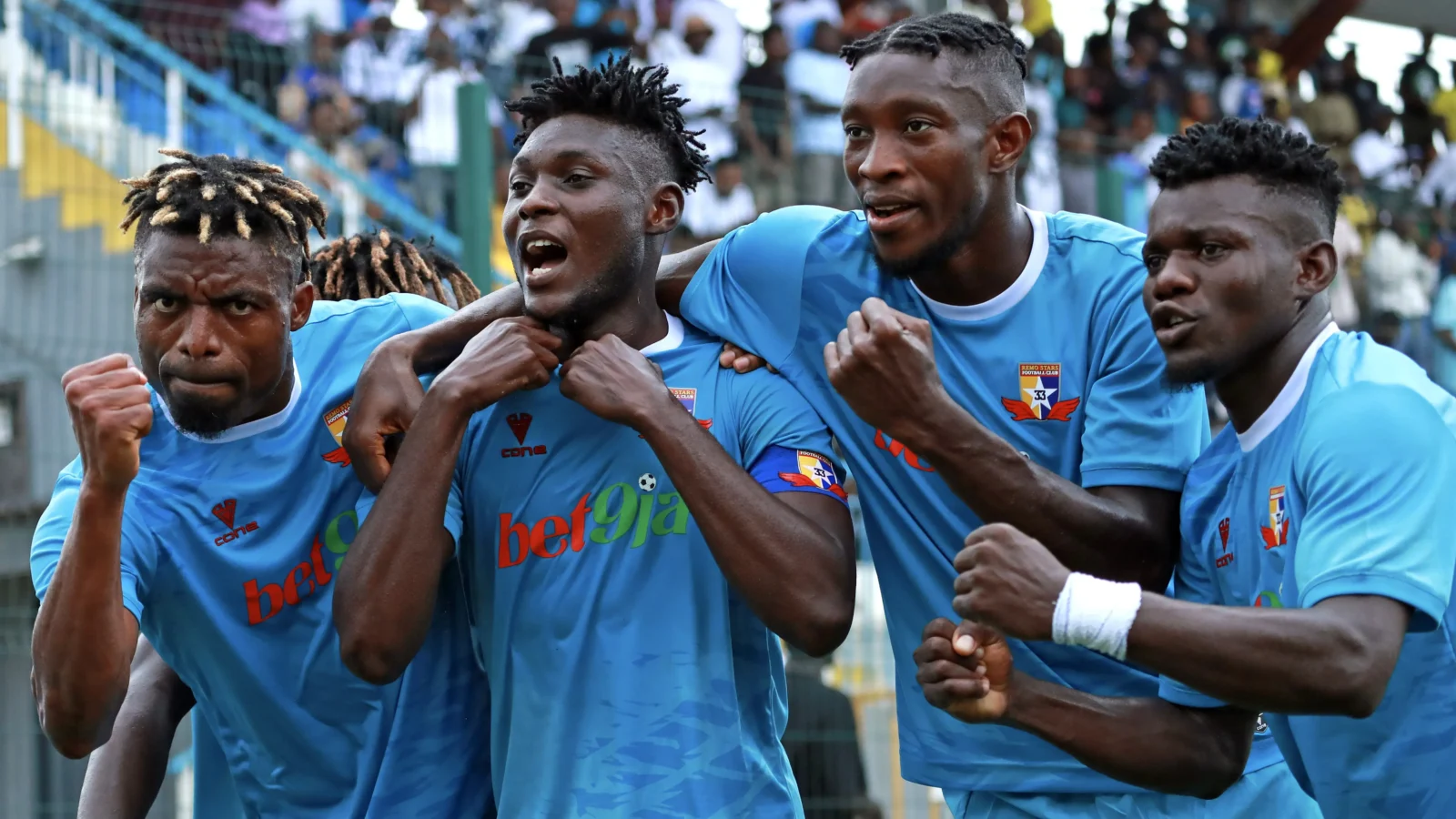 Remo Stars is one of the African football team sponsored by a betting platform