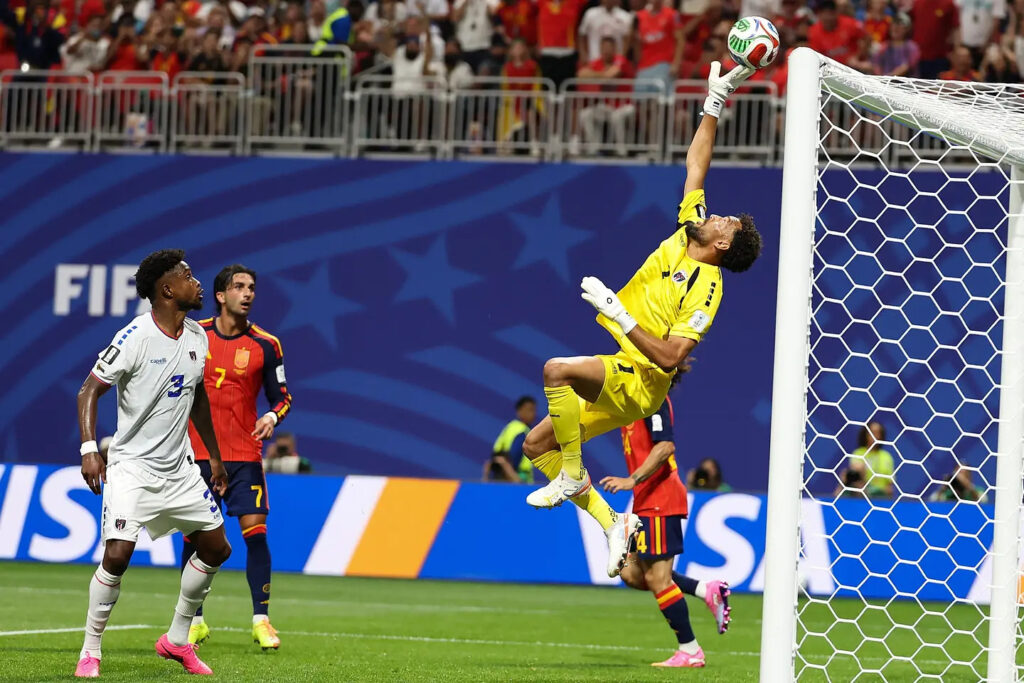 Vozinha's performance against Spain FIFA World Cup
